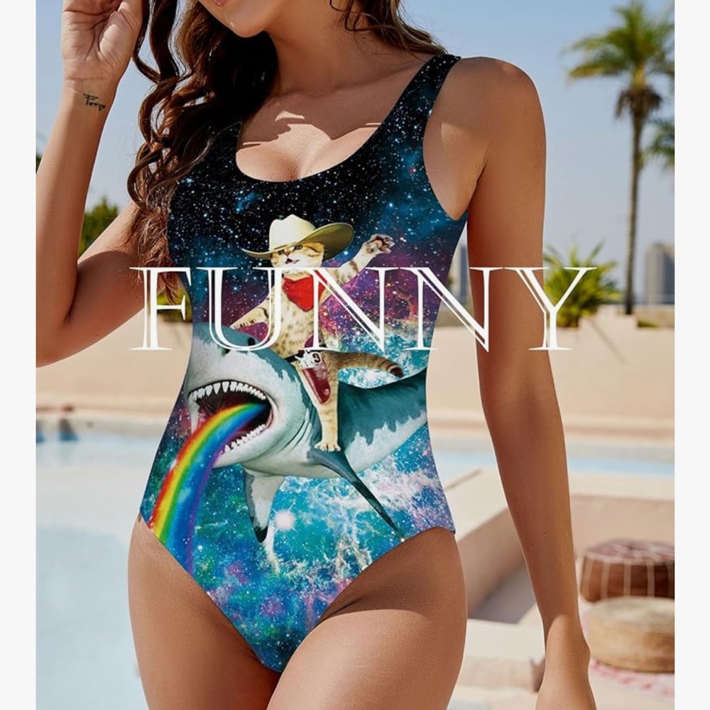 Women’s Novelty One Piece Swimsuit
